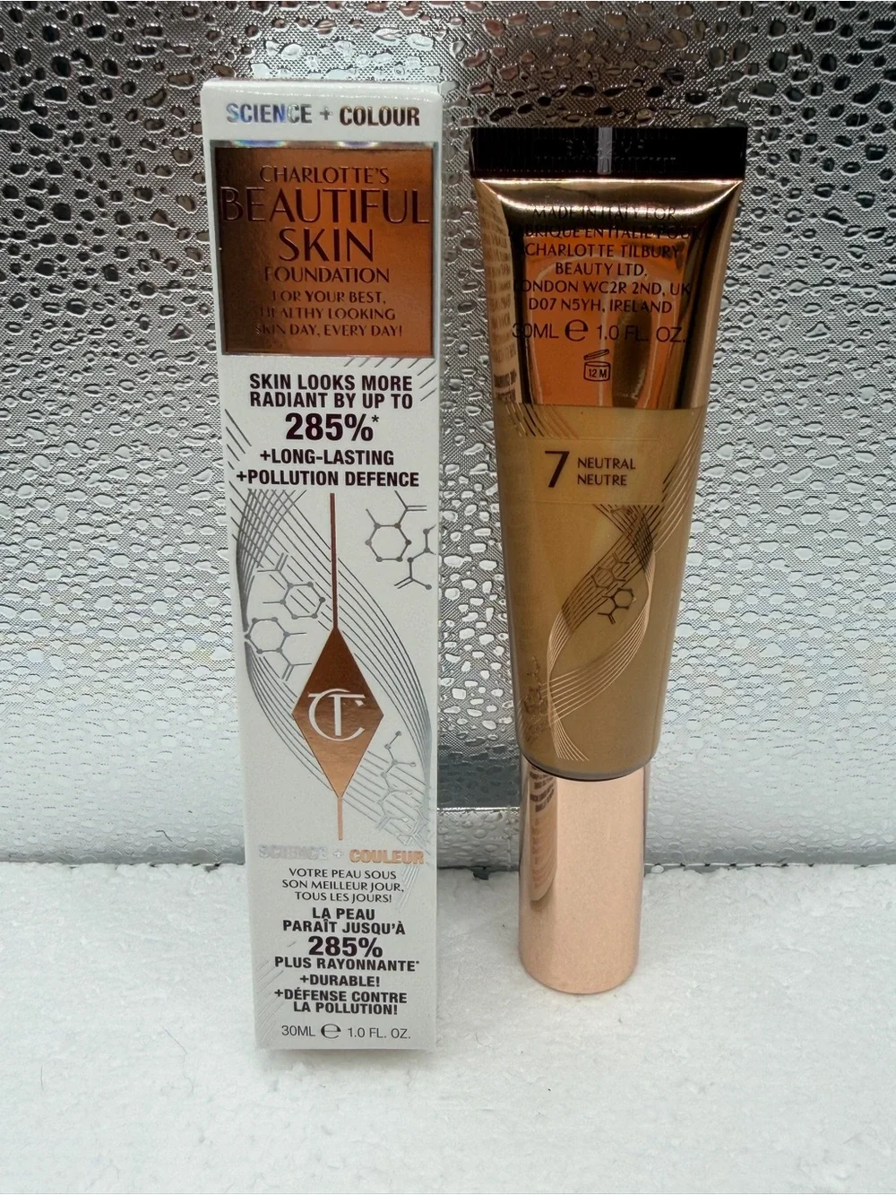 Charlotte Tilbury Beautiful Skin Foundation - Neutral 7 Beige